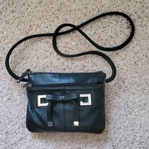 Clark's Black Leather Bag